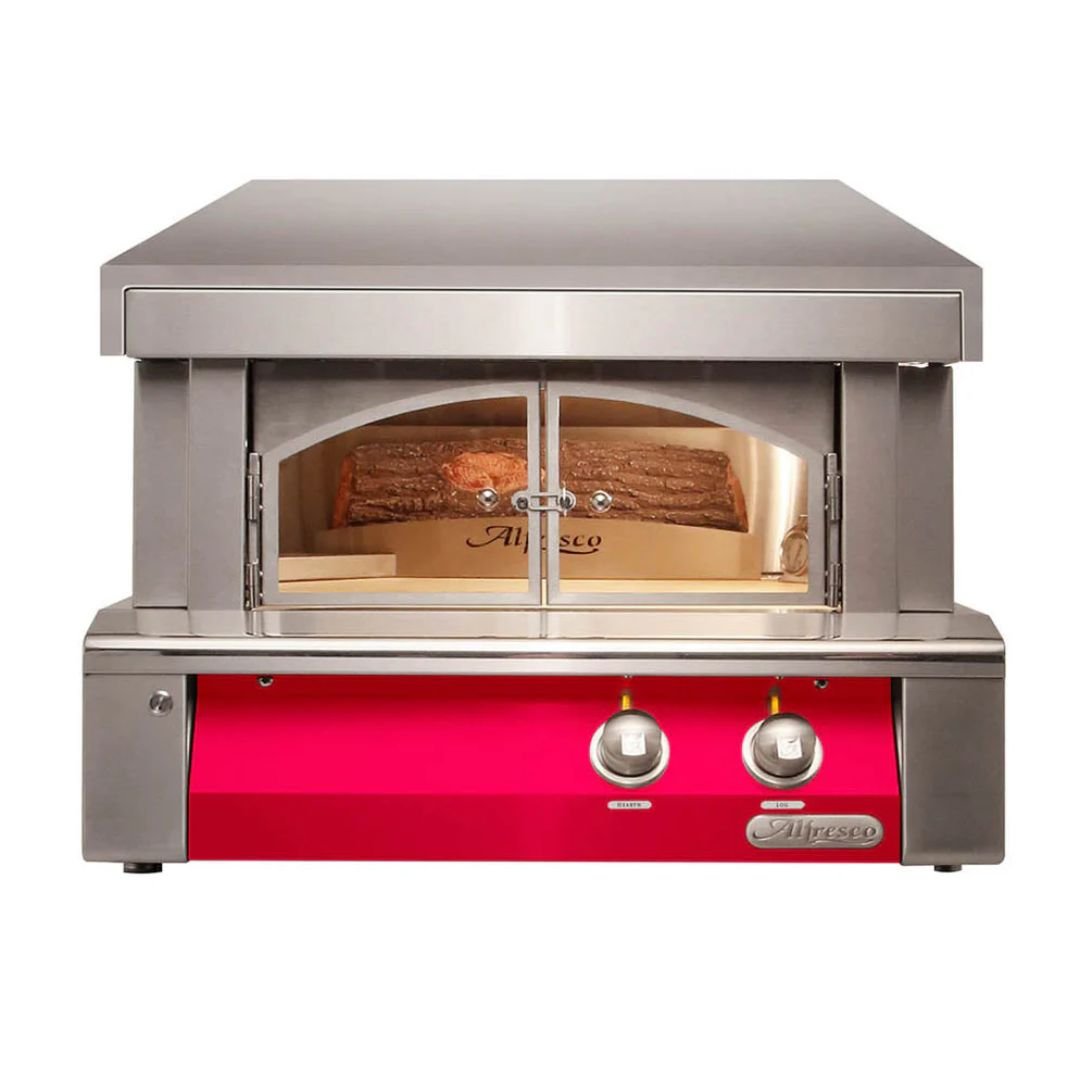 Alfresco 30-Inch Built-In Gas Outdoor Pizza Oven Plus - AXE-PZA-BI-LP(NG)