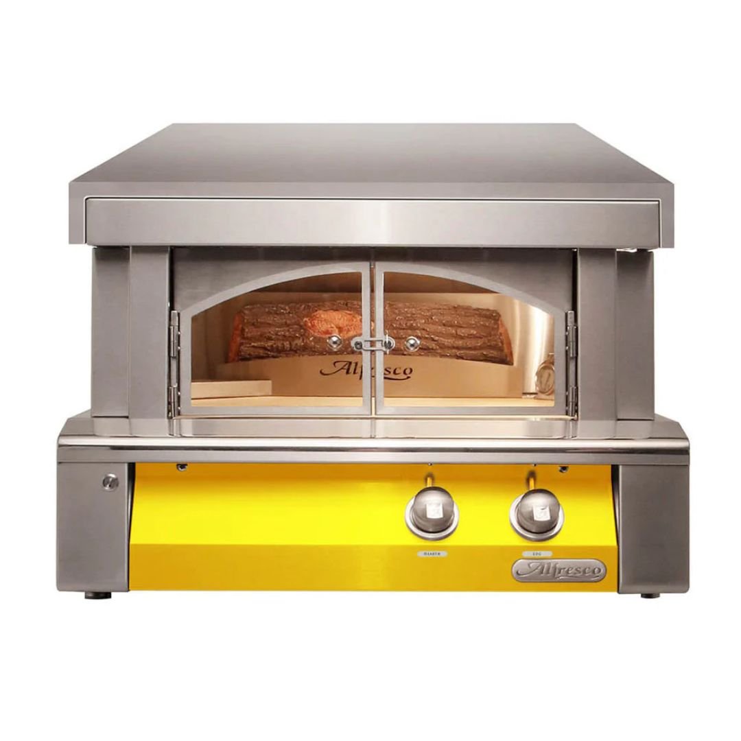 Alfresco 30-Inch Built-In Gas Outdoor Pizza Oven Plus - AXE-PZA-BI-LP(NG)