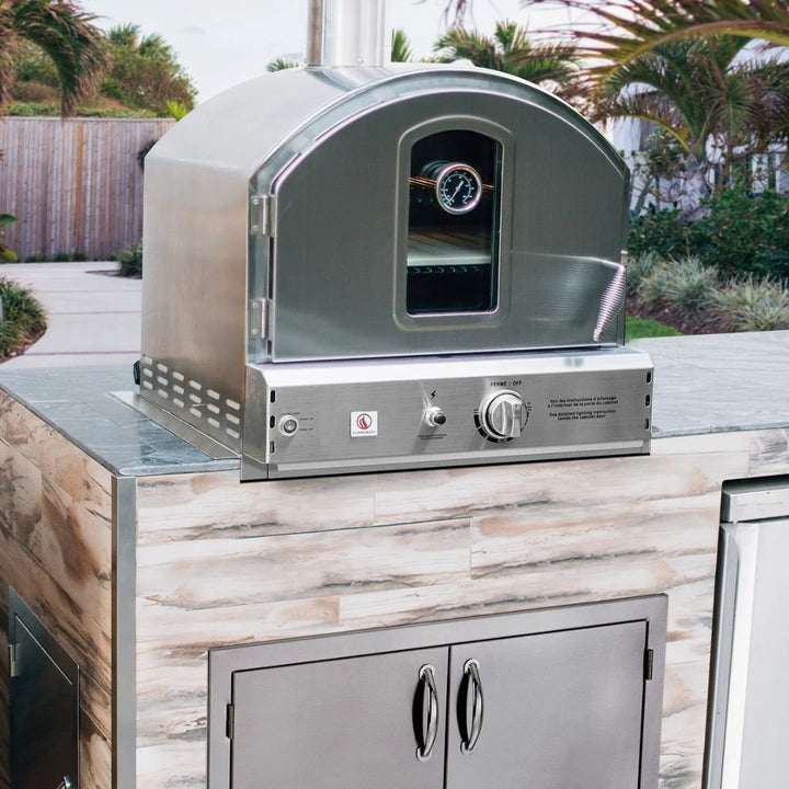 Summerset Built-In / Countertop Gas Outdoor Pizza Oven - SS-OVBI-NG(LP)