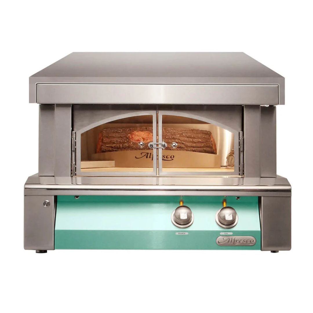 Alfresco 30-Inch Built-In Gas Outdoor Pizza Oven Plus - AXE-PZA-BI-LP(NG)