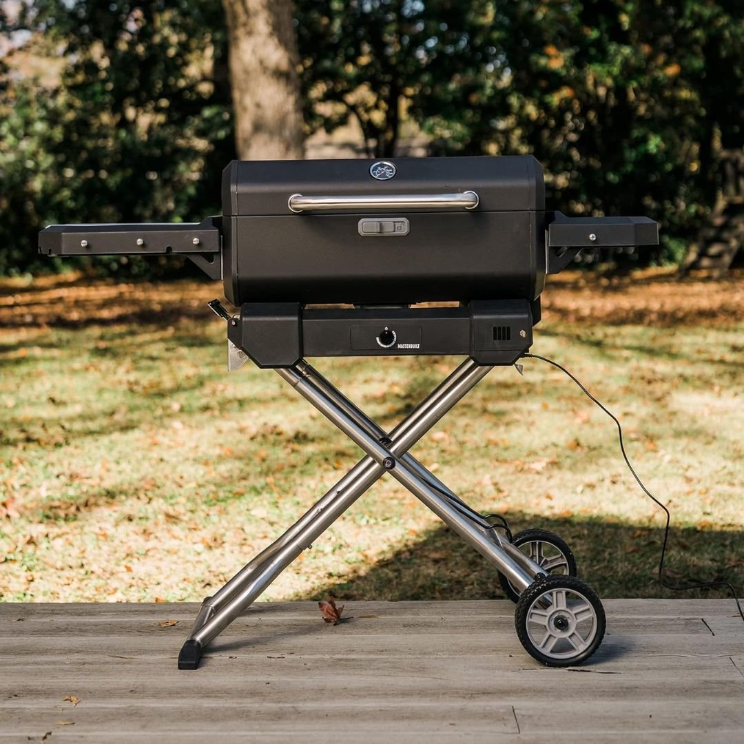 Masterbuilt Portable Charcoal Grill and Smoker with Cart - MB20040722