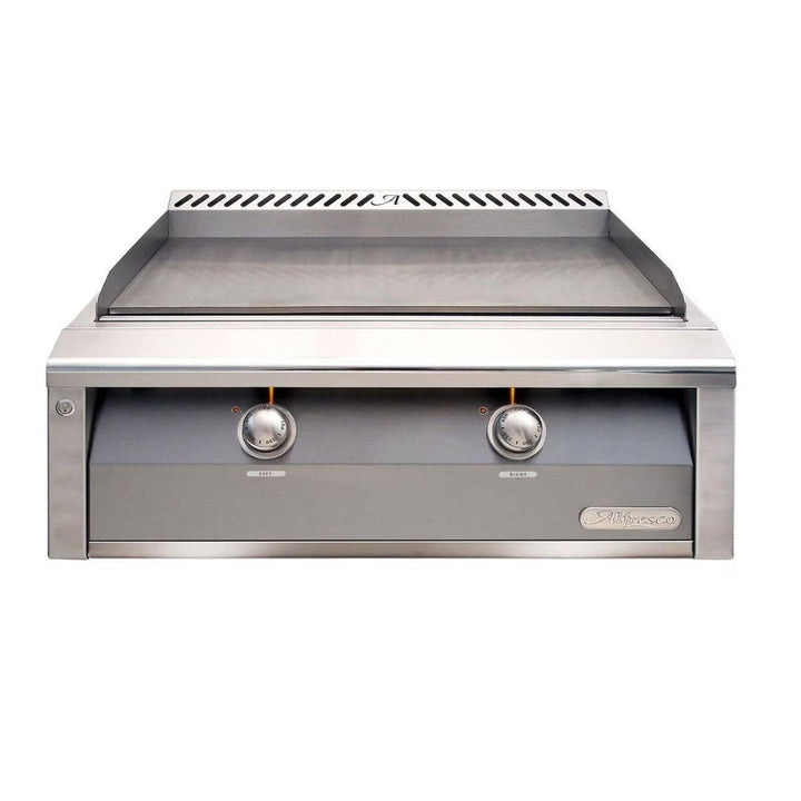 Alfresco 30" Gas Griddle On Cart or Freestanding - ALXE-30GT/ALXE-30GTC