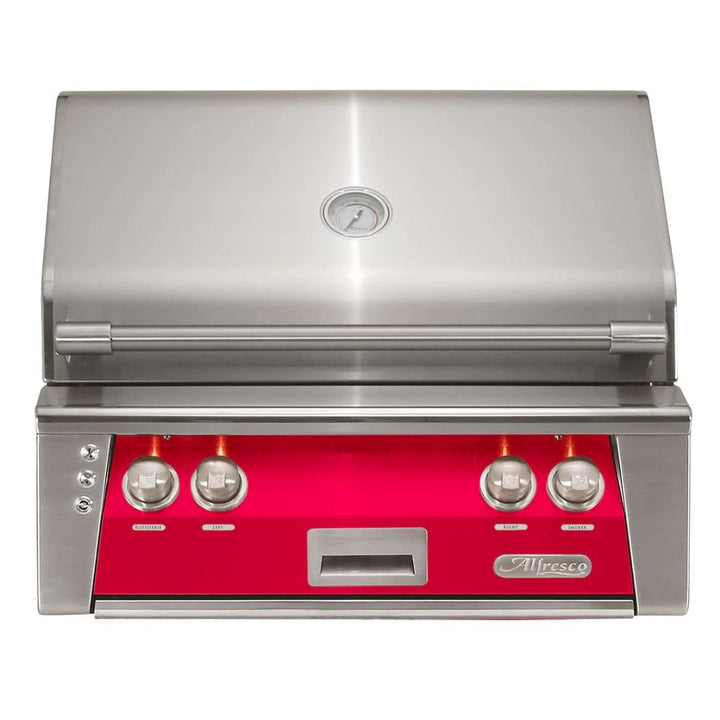 Alfresco 30" Built-In Grill w/ One Burner, Sear Zone, and Rotisserie - ALXE-30SZ-LP(NG)