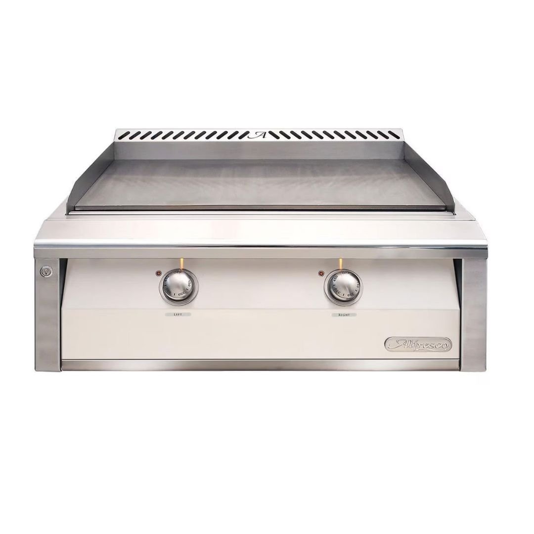 Alfresco 30" Gas Griddle On Cart or Freestanding - ALXE-30GT/ALXE-30GTC