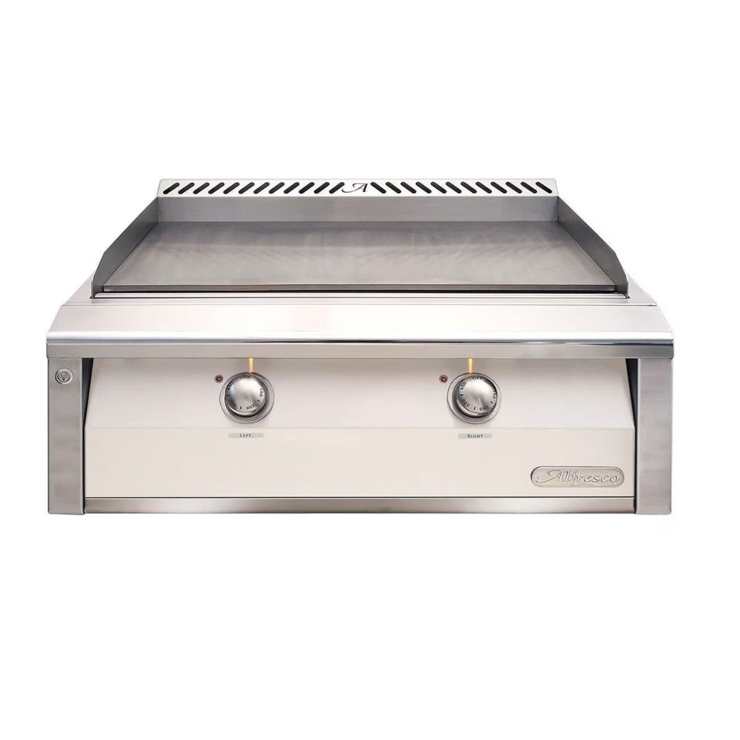 Alfresco 30" Gas Griddle On Cart or Freestanding - ALXE-30GT/ALXE-30GTC