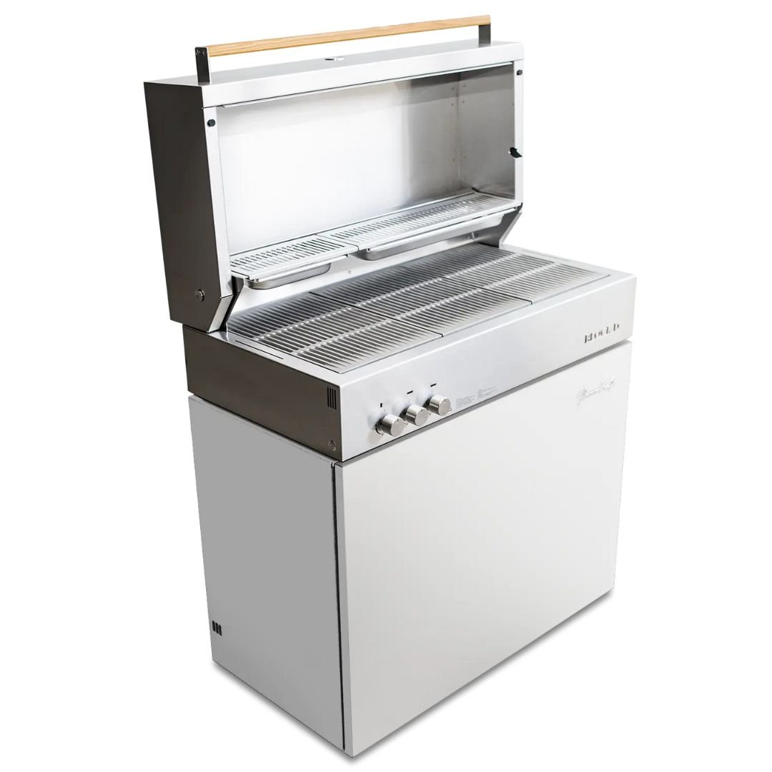 Flammkraft Model D Gas Grill W/Rotisserie - 1029540