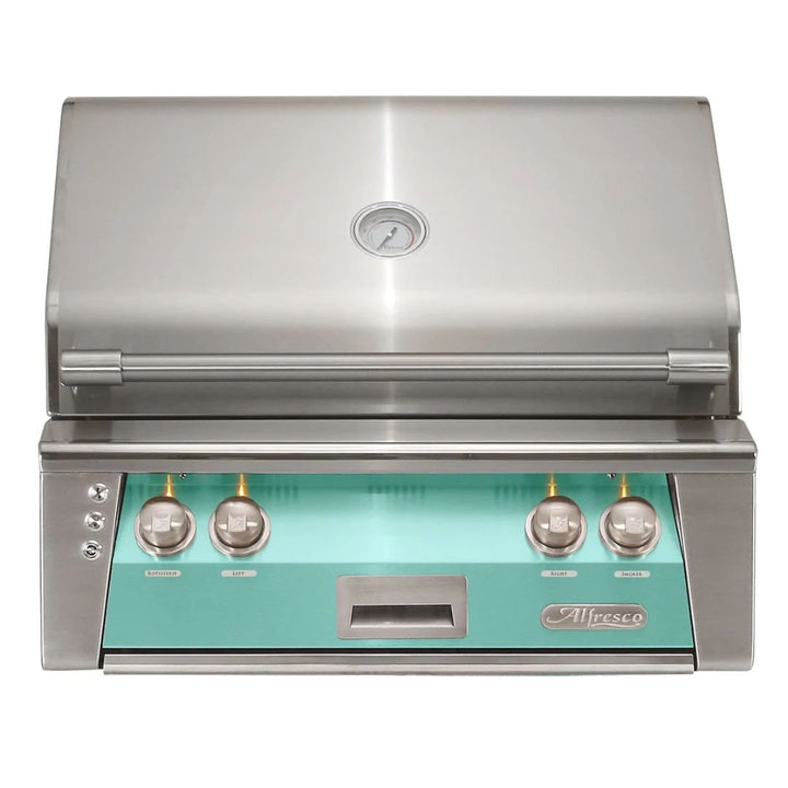 Alfresco 30" Built-In Grill w/ One Burner, Sear Zone, and Rotisserie - ALXE-30SZ-LP(NG)