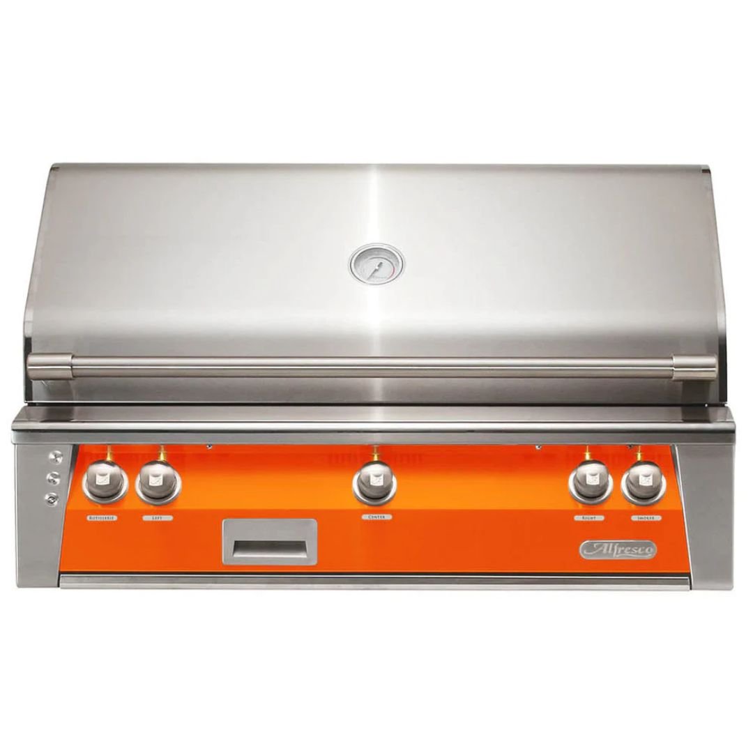 Alfresco ALXE 42-Inch Built-In Gas Grill With Rotisserie - ALXE-42-NG(LP)