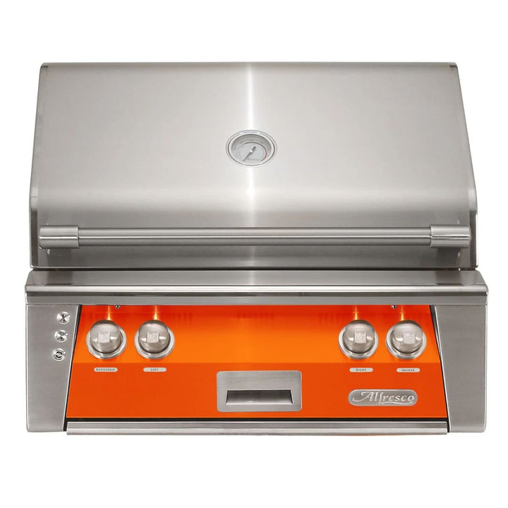 Alfresco 30″ Built-In Luxury Grill w/ Two Burners & Rotisserie -ALXE-30-LP(NG)