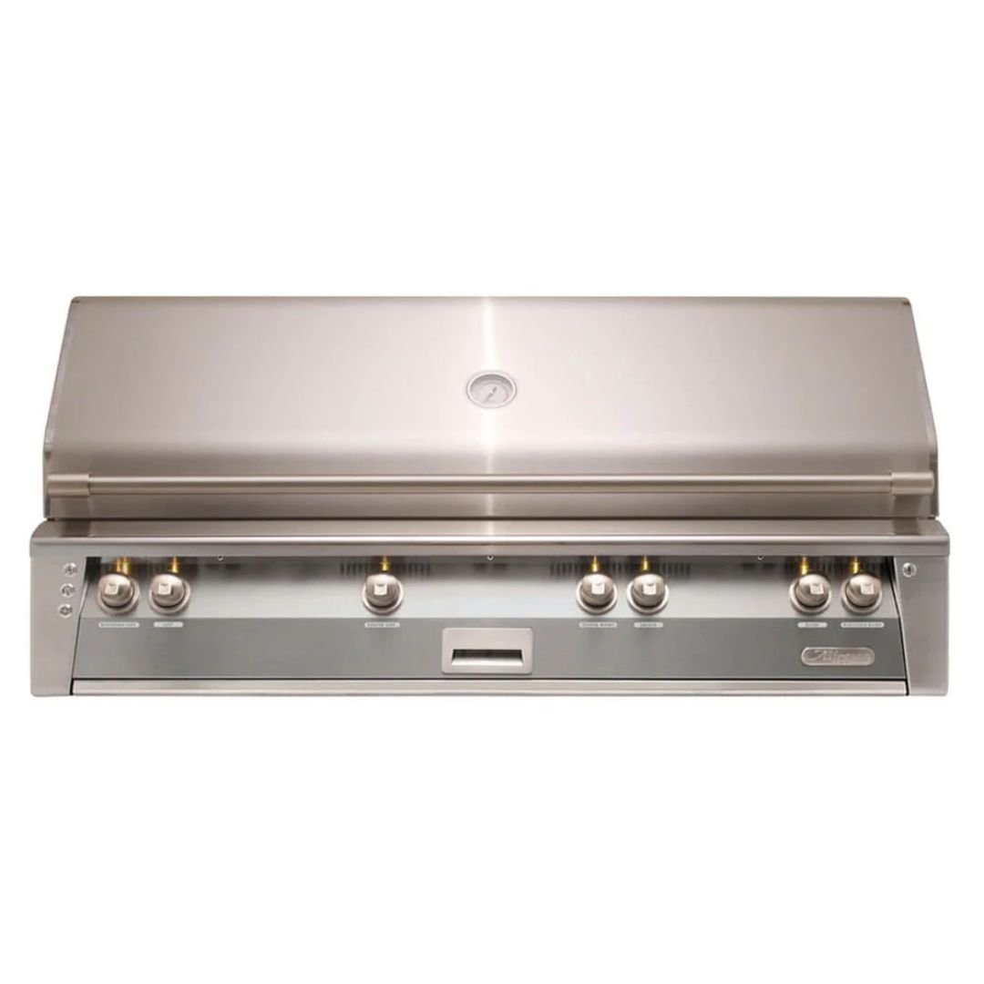 Alfresco ALXE 56-Inch Built-In Gas All Grill With Sear Zone And Rotisserie - ALXE-56BFG-LP(NG)