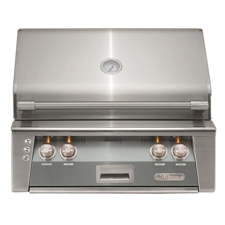 Alfresco 30″ Built-In Luxury Grill w/ Two Burners & Rotisserie -ALXE-30-LP(NG)