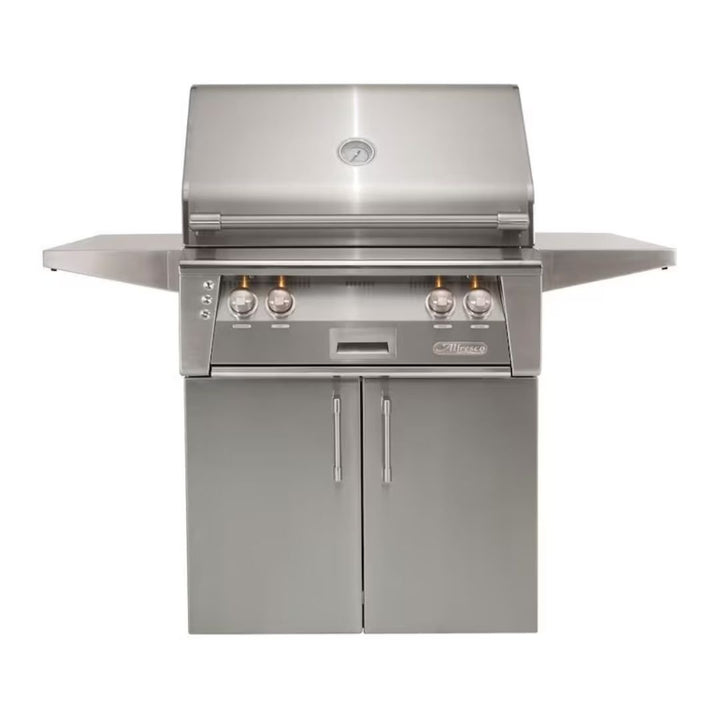 Alfresco ALXE 30-Inch Freestanding Gas Grill With Sear Zone And Rotisserie - ALXE-30SZC-NG(LP)