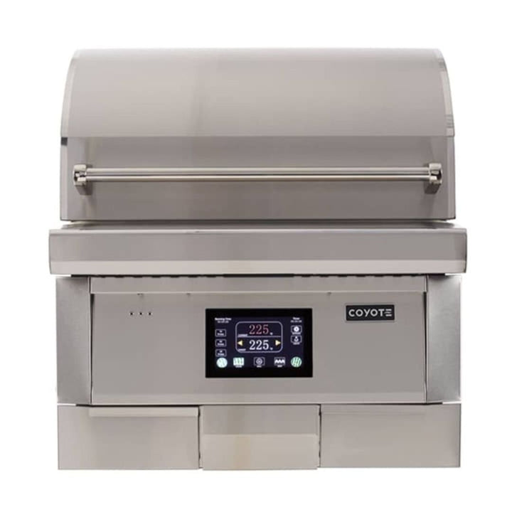 28" Coyote Built-In Pellet Grill - C1P28