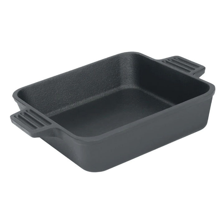 Bayou 8-in Cast Iron Square Cake Pan