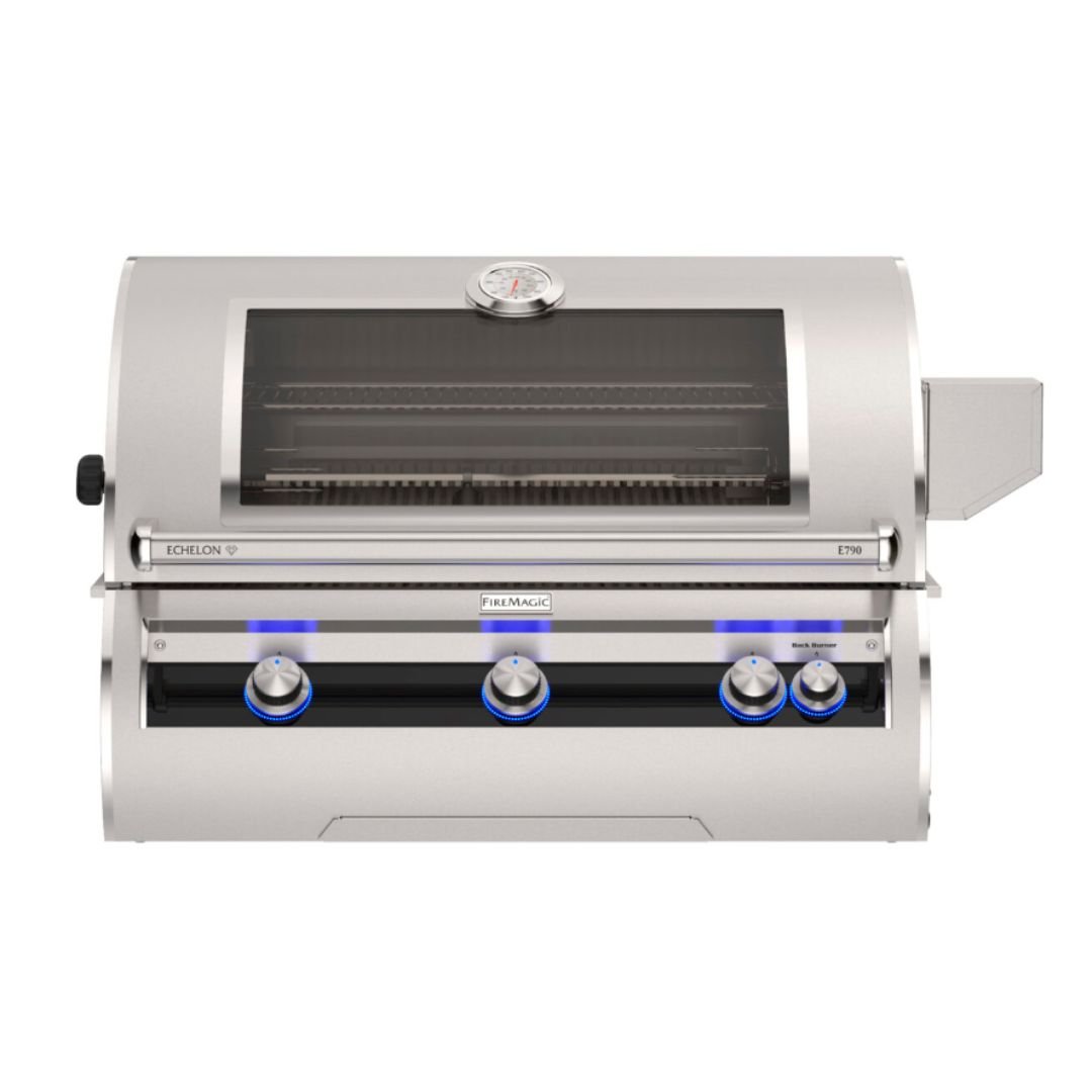 Fire Magic Echelon E790i 36-Inch Built-In Gas Grill with Analog Thermometer