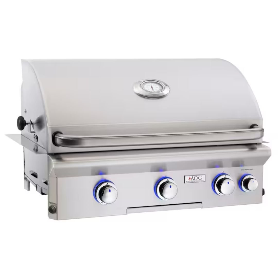 AOG 30NBL Grill, 30" Built-In Grill, Natural Gas