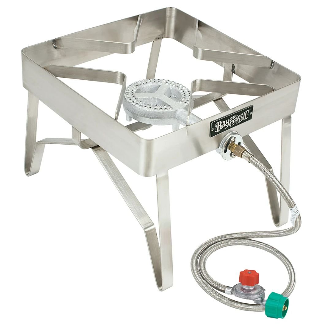 Bayou 16-in Stainless Outdoor Patio Stove