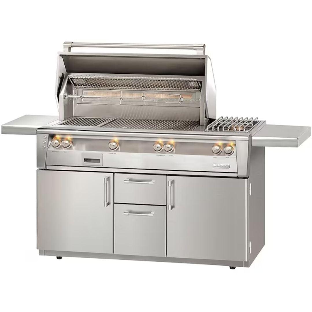 Alfresco Deluxe Cart for 56" Grill