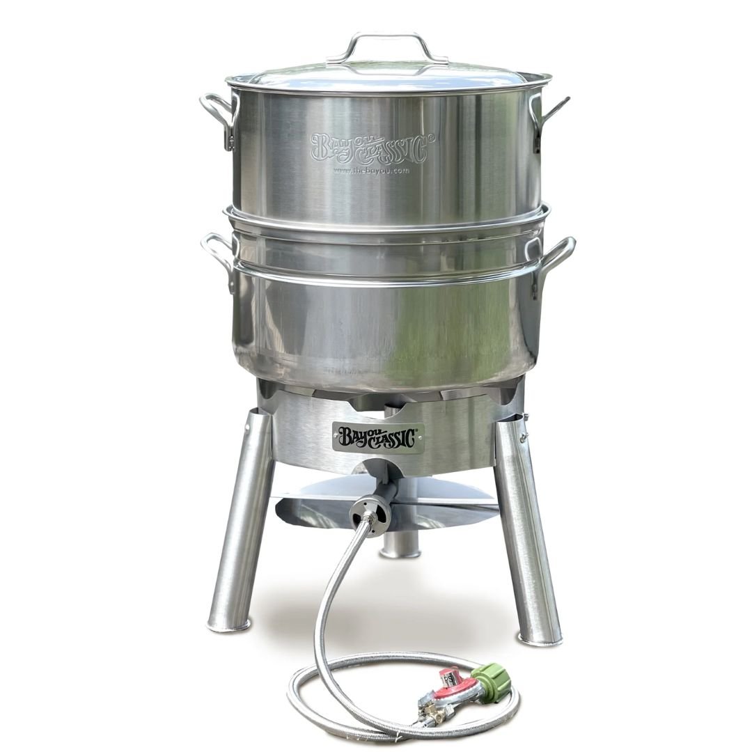 Bayou Stainless Steamer Kit