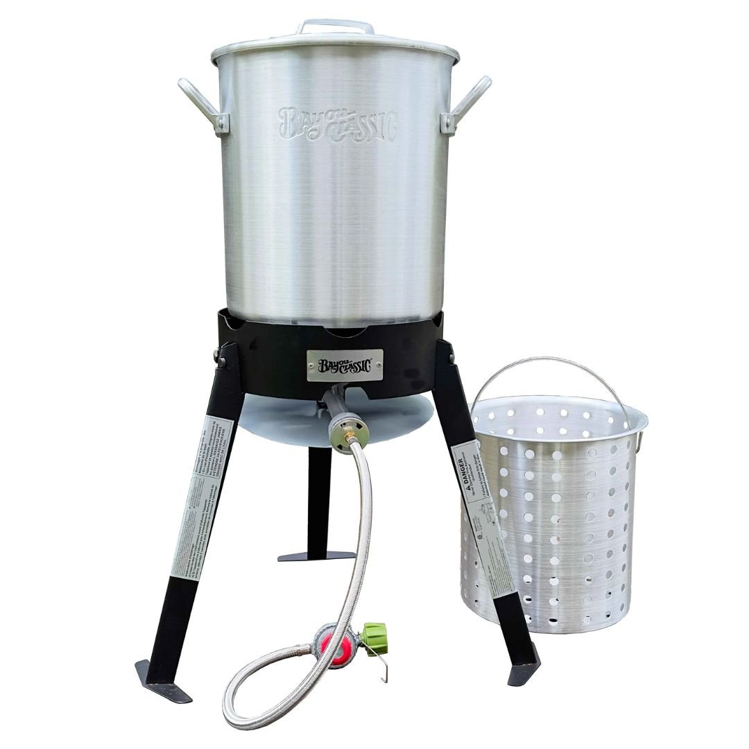 25-qt Bayou Classic Aluminum Outdoor Boil Kit - 212-AL25