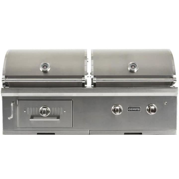 Coyote Centaur 50-Inch Built-In Gas/Charcoal Dual Fuel Grill  - C1HY50LP(NG)