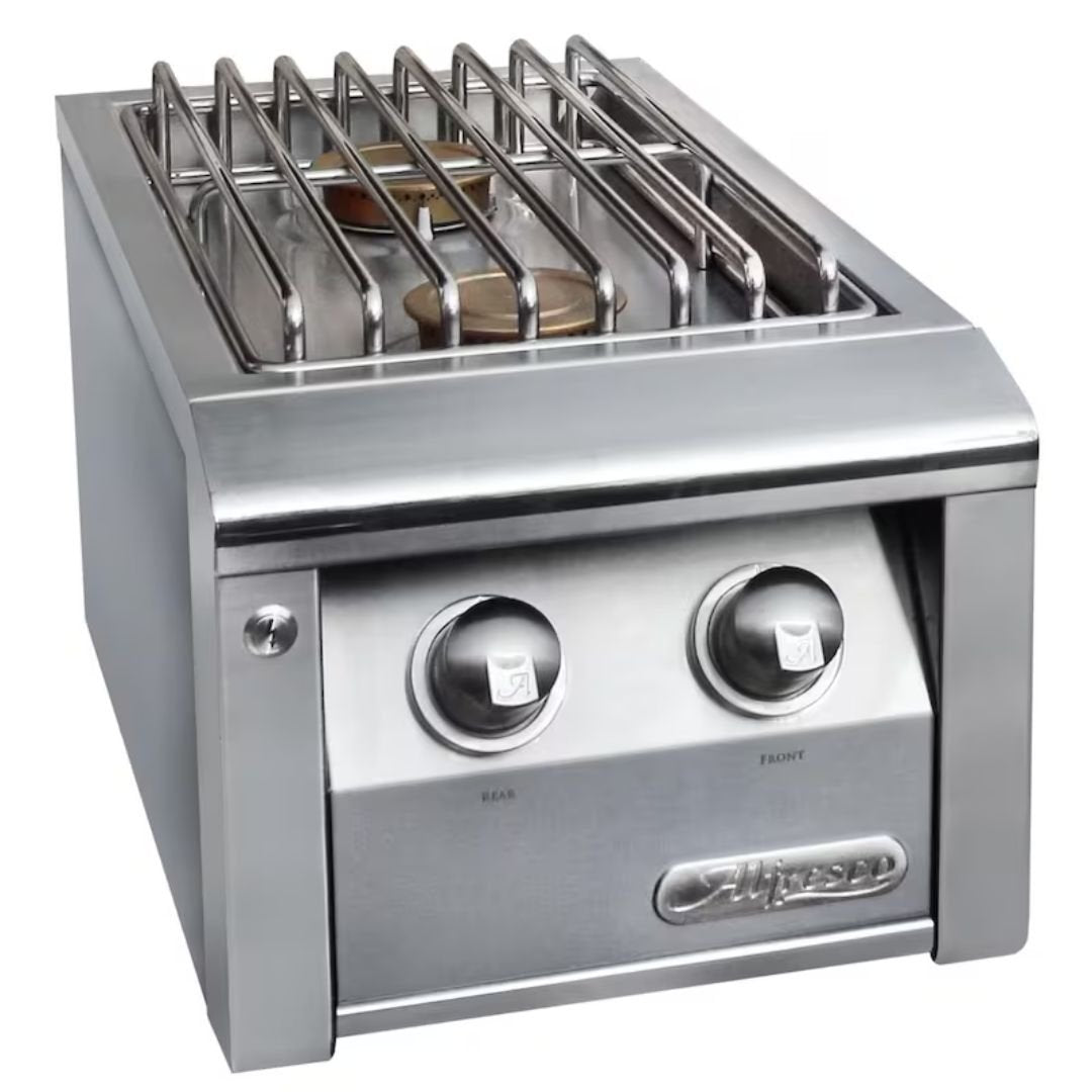 Alfresco Dual Side Burner - AXESB-2C-LP/NG & AXESB-2-LP/NG