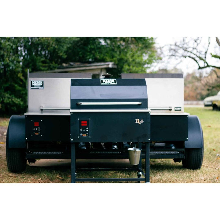 Myron Mixon BARQ-H20 Pellet Smoker- Powered by Smokin' Brothers