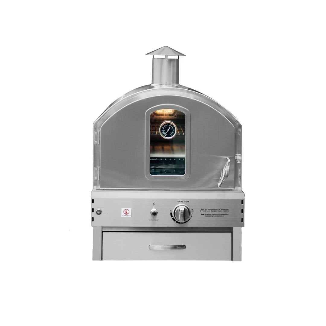 Summerset Built-In / Countertop Gas Outdoor Pizza Oven - SS-OVBI-NG(LP)