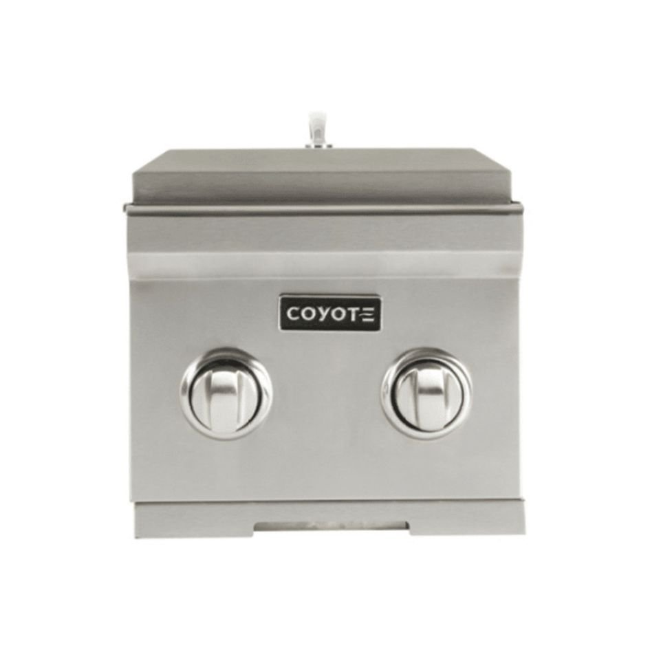 Coyote 12" Built-In Double Side Burner - C1DBLP/NG