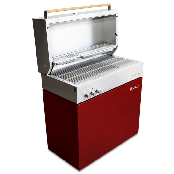 Flammkraft Model D Gas Grill W/Rotisserie - 1029540