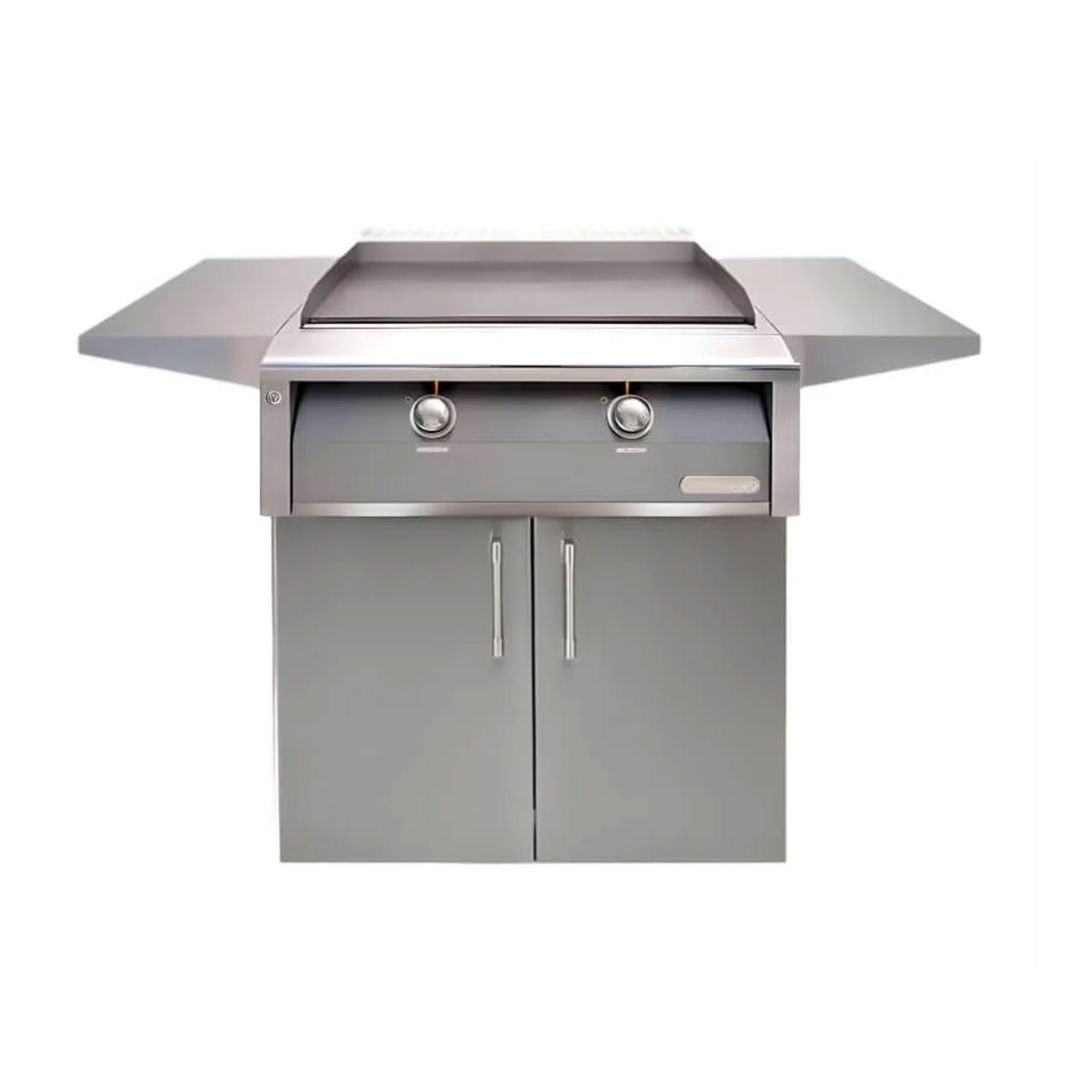 Alfresco 30" Gas Griddle On Cart or Freestanding - ALXE-30GT/ALXE-30GTC