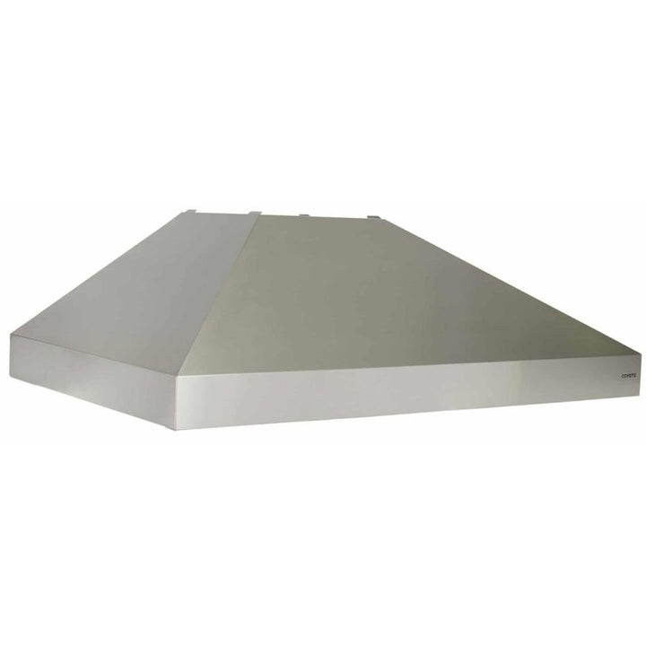 Coyote 48-Inch Stainless Steel Outdoor Vent Hood With Internal 1200 CFM Blower Motor - C1HOOD48 + C1BLOW1200