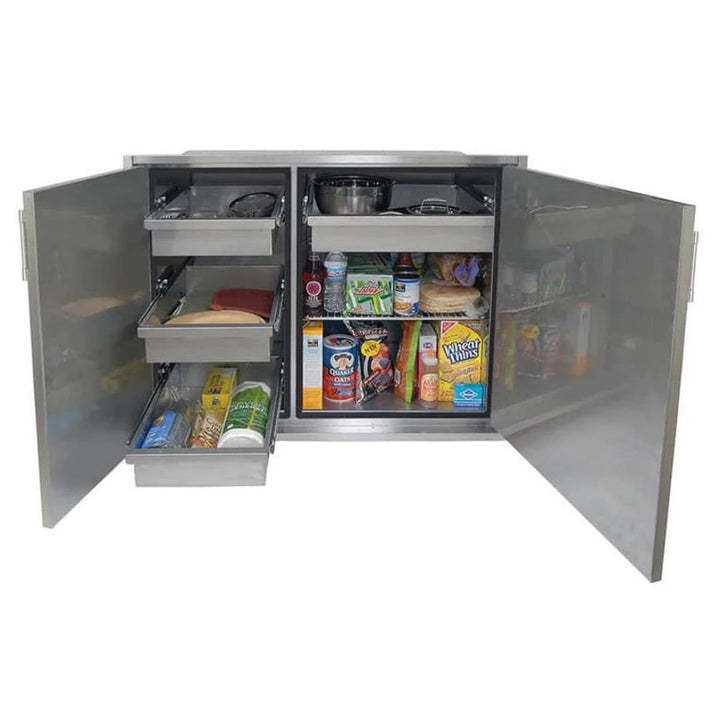 Alfresco 42" High Profile Dry Storage Pantry, 33" H - AXEDSP-42H