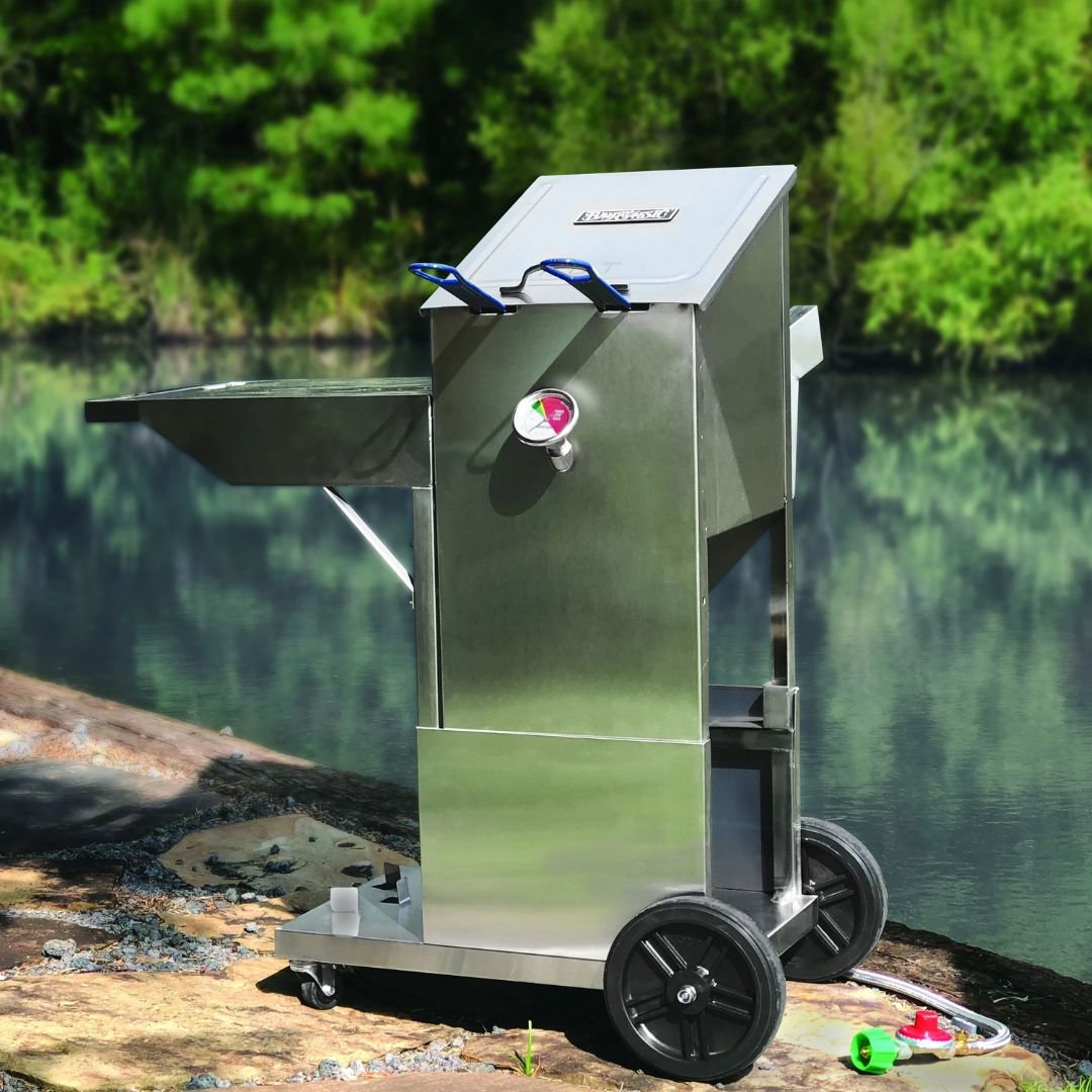 Stainless Bayou® Fryer Cart