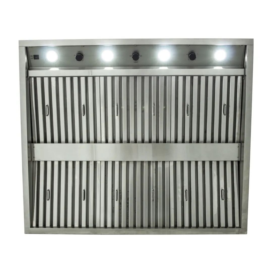 Blaze 42-Inch Stainless Steel Outdoor Vent Hood - 2000 CFM - BLZ-42-VHOOD