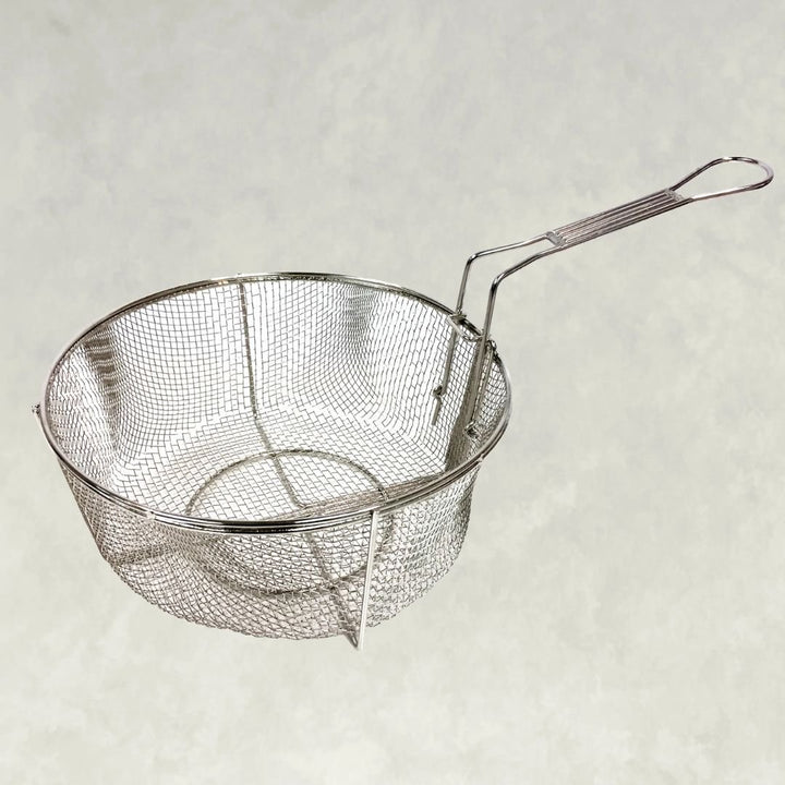 Bayou Stainless Round Fry Basket