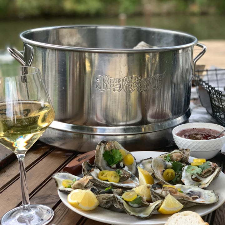 Bayou Stainless Oyster Steamer