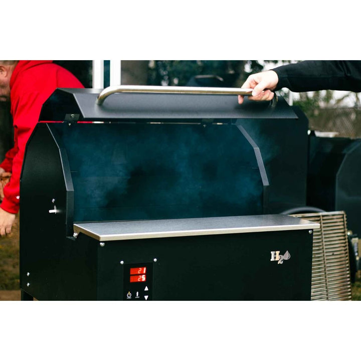 Myron Mixon BARQ-H20 Pellet Smoker- Powered by Smokin' Brothers