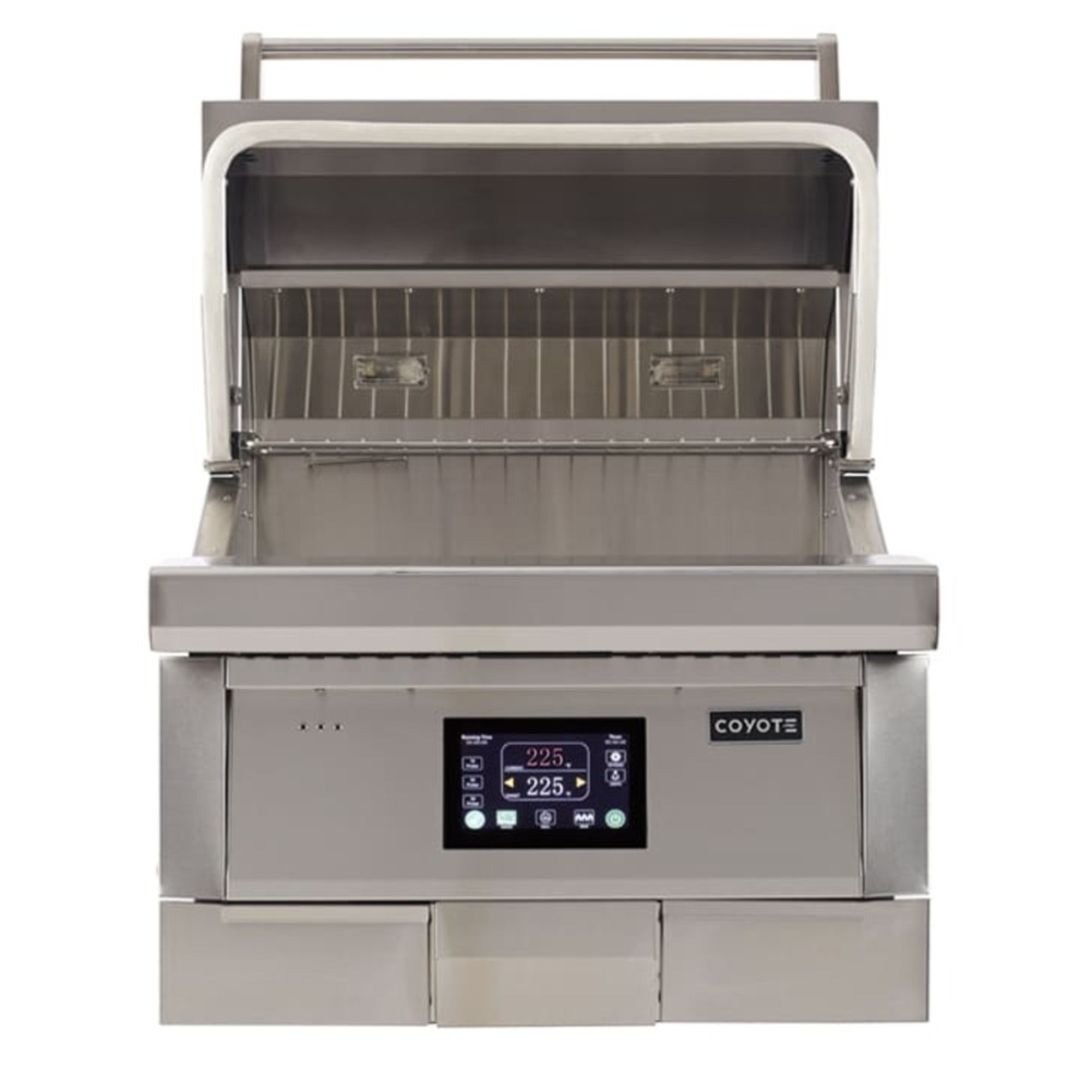 28" Coyote Built-In Pellet Grill - C1P28