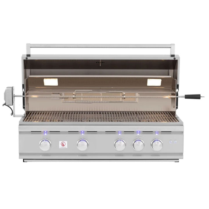 Summerset TRL 38-Inch 4-Burner Built-In Gas Grill With Rotisserie - TRL38-LP(NG)