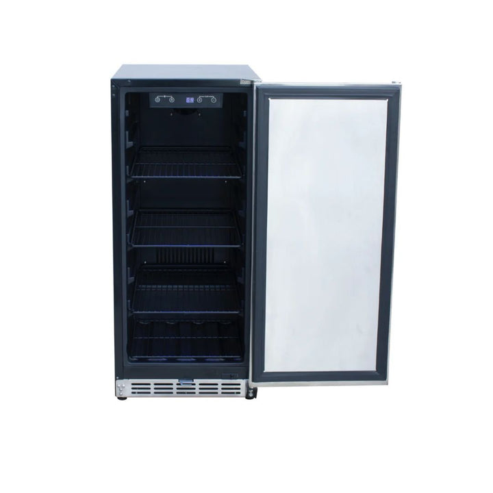 Summerset 15 Inch Outdoor Rated Fridge w/ Stainless Door - RFR-15S