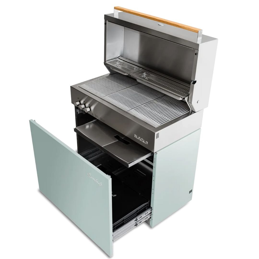 Flammkraft Model D Gas Grill W/Rotisserie - 1029540