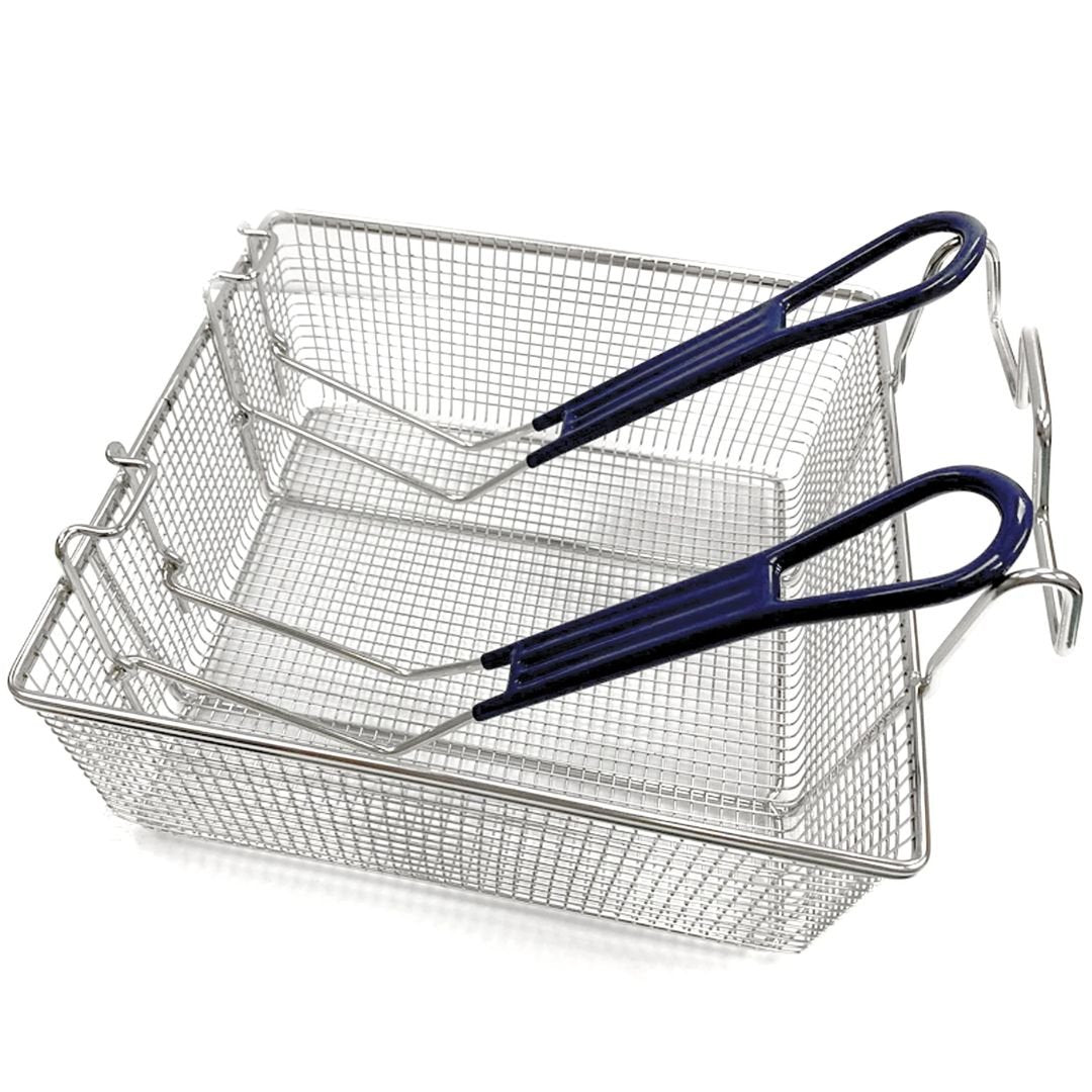 Bayou Double Stainless Mesh Basket