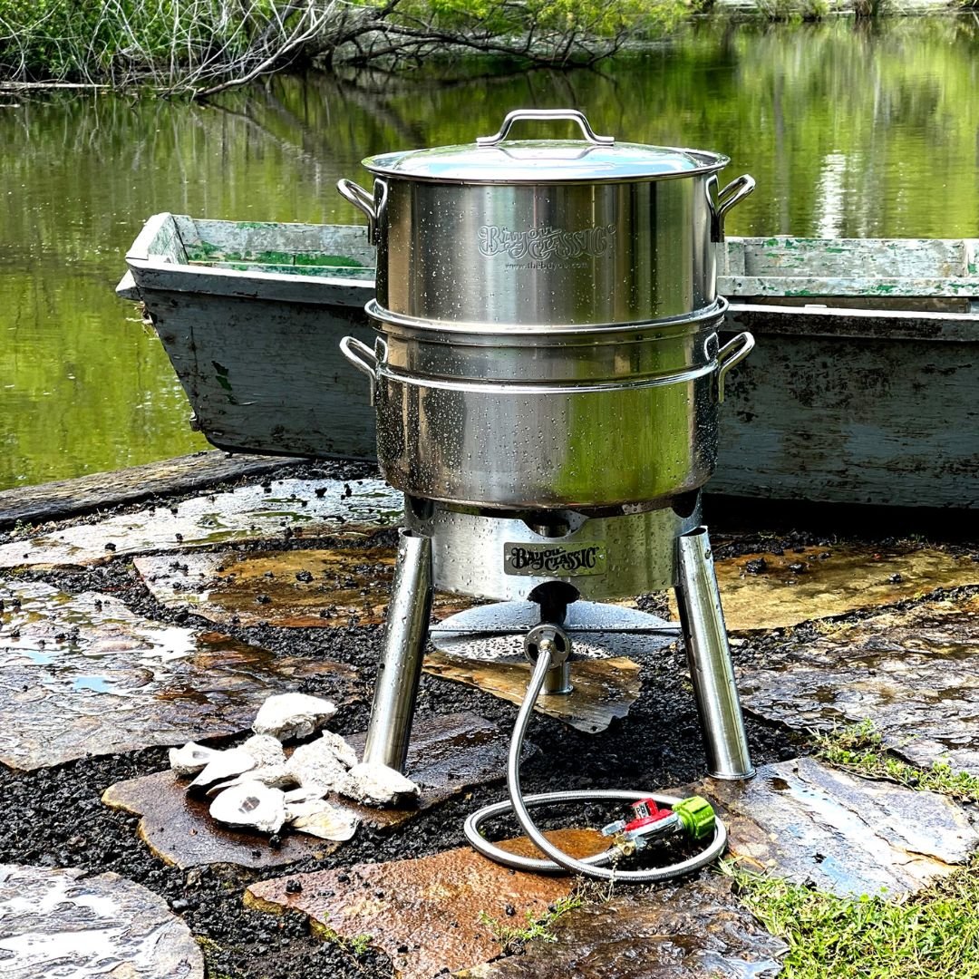 Bayou Stainless Steamer Kit