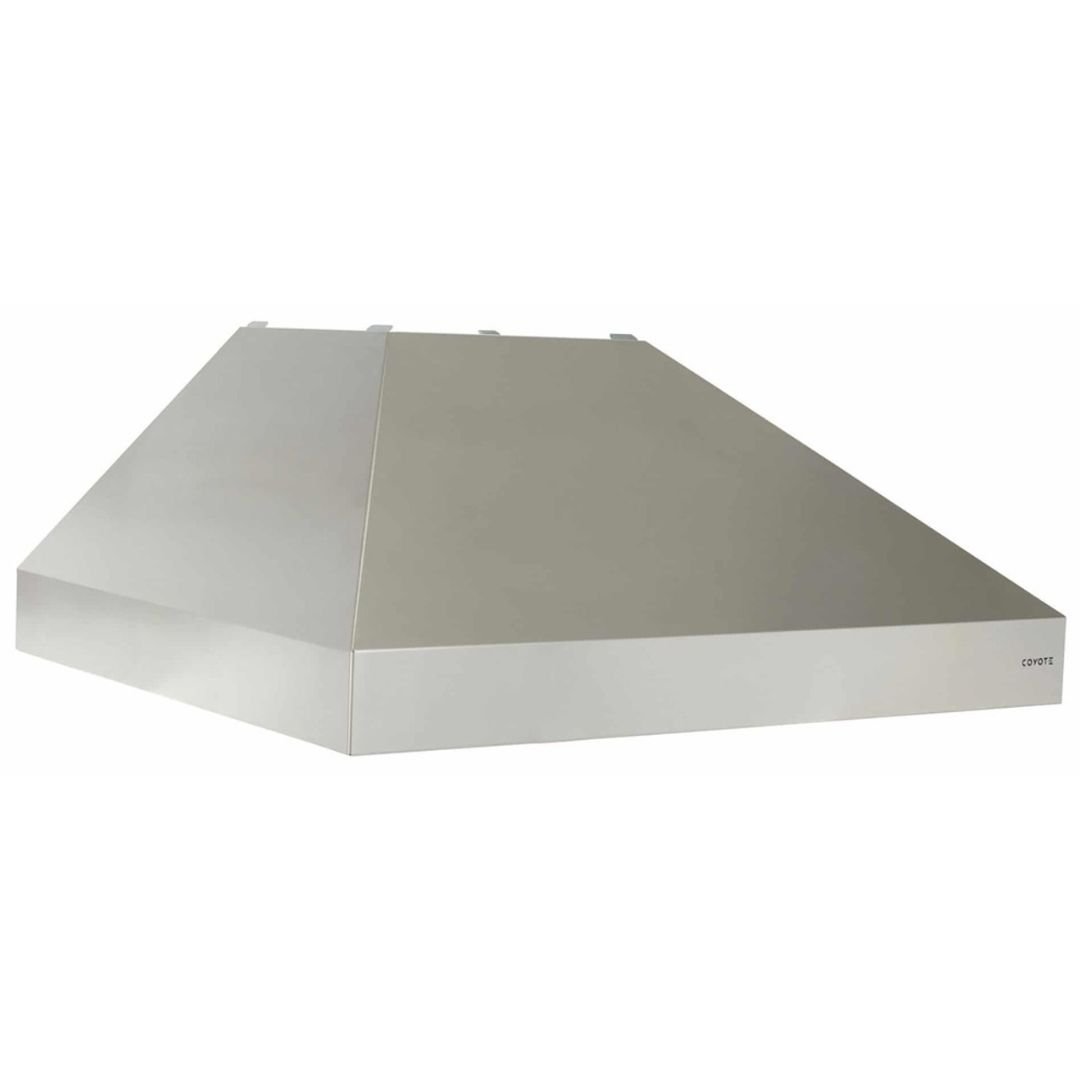 Coyote 42-Inch Stainless Steel Outdoor Vent Hood With Internal 1200 CFM Blower Motor - C1HOOD42 + C1BLOW1200