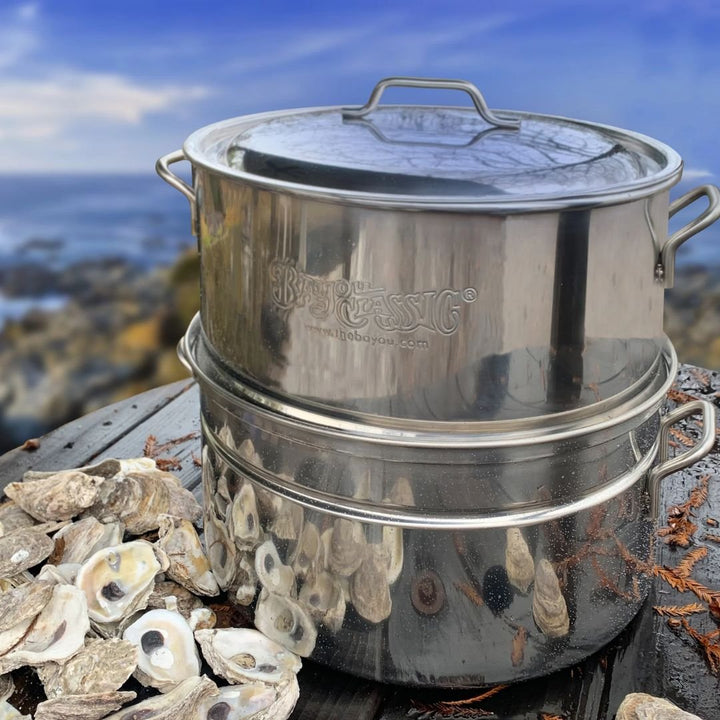 Bayou Stainless Oyster Steamer