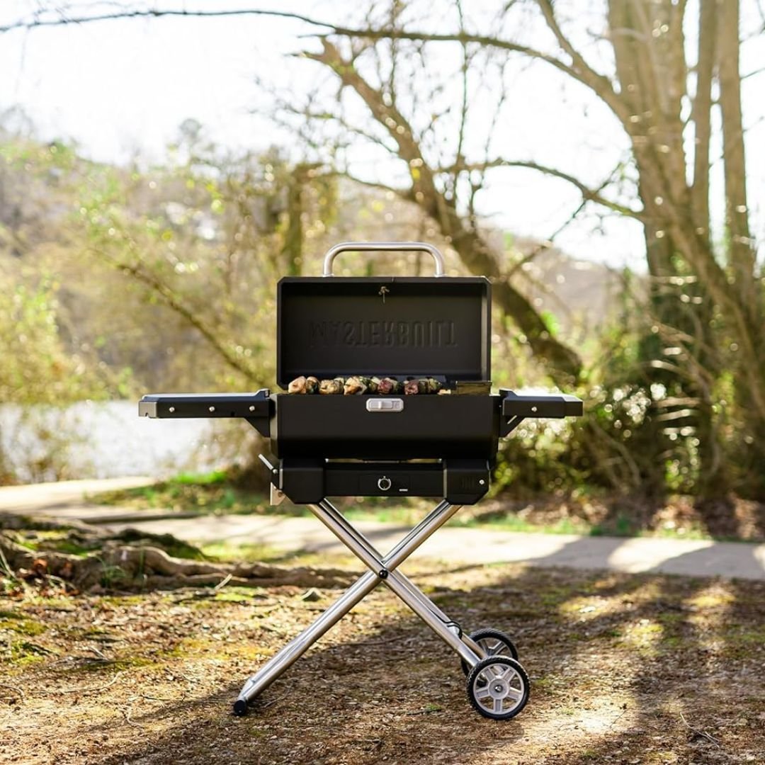 Masterbuilt Portable Charcoal Grill and Smoker with Cart - MB20040722