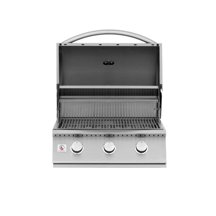 Summerset Sizzler 26-Inch 3-Burner Built-In Gas Grill - SIZ26-NG(LP)