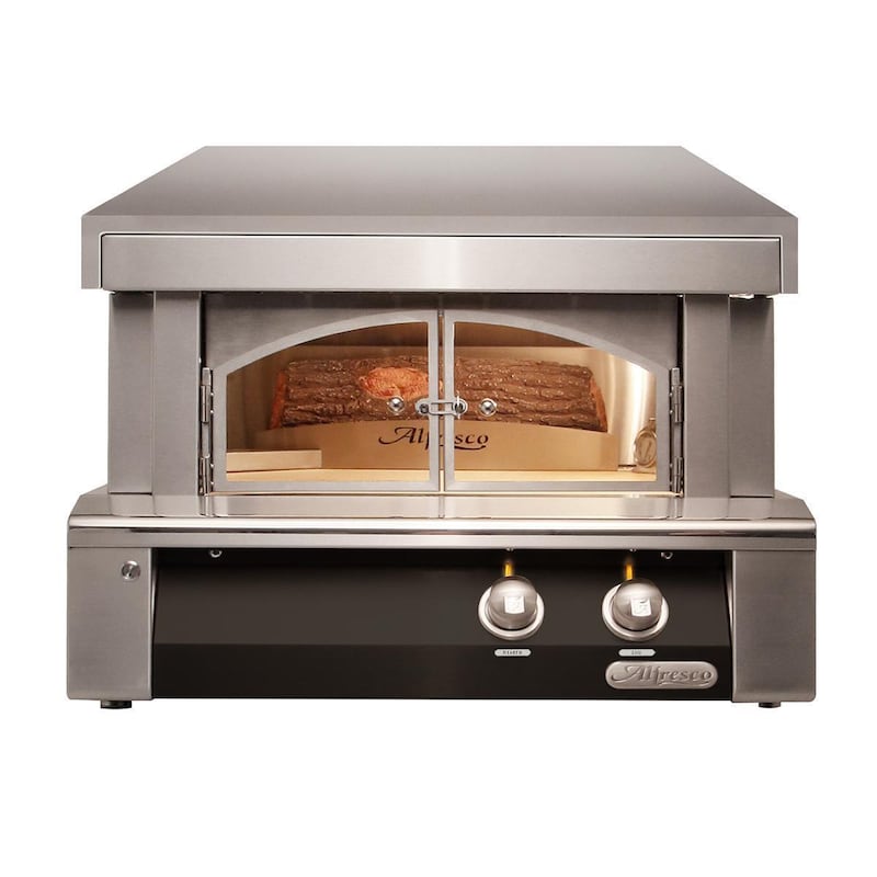 Alfresco 30-Inch Countertop Natural Gas Outdoor Pizza Oven Plus - AXE-PZA-NG(LP)