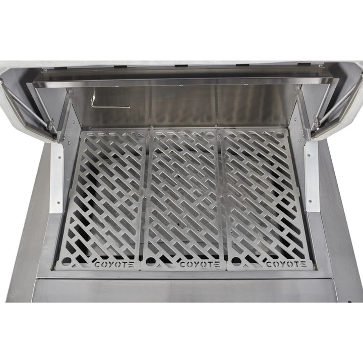 28" Coyote Pellet Grill on Cart - C1P28-FS